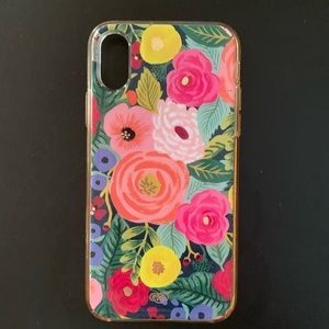 Rifle Paper Co case for iPhone X / XS